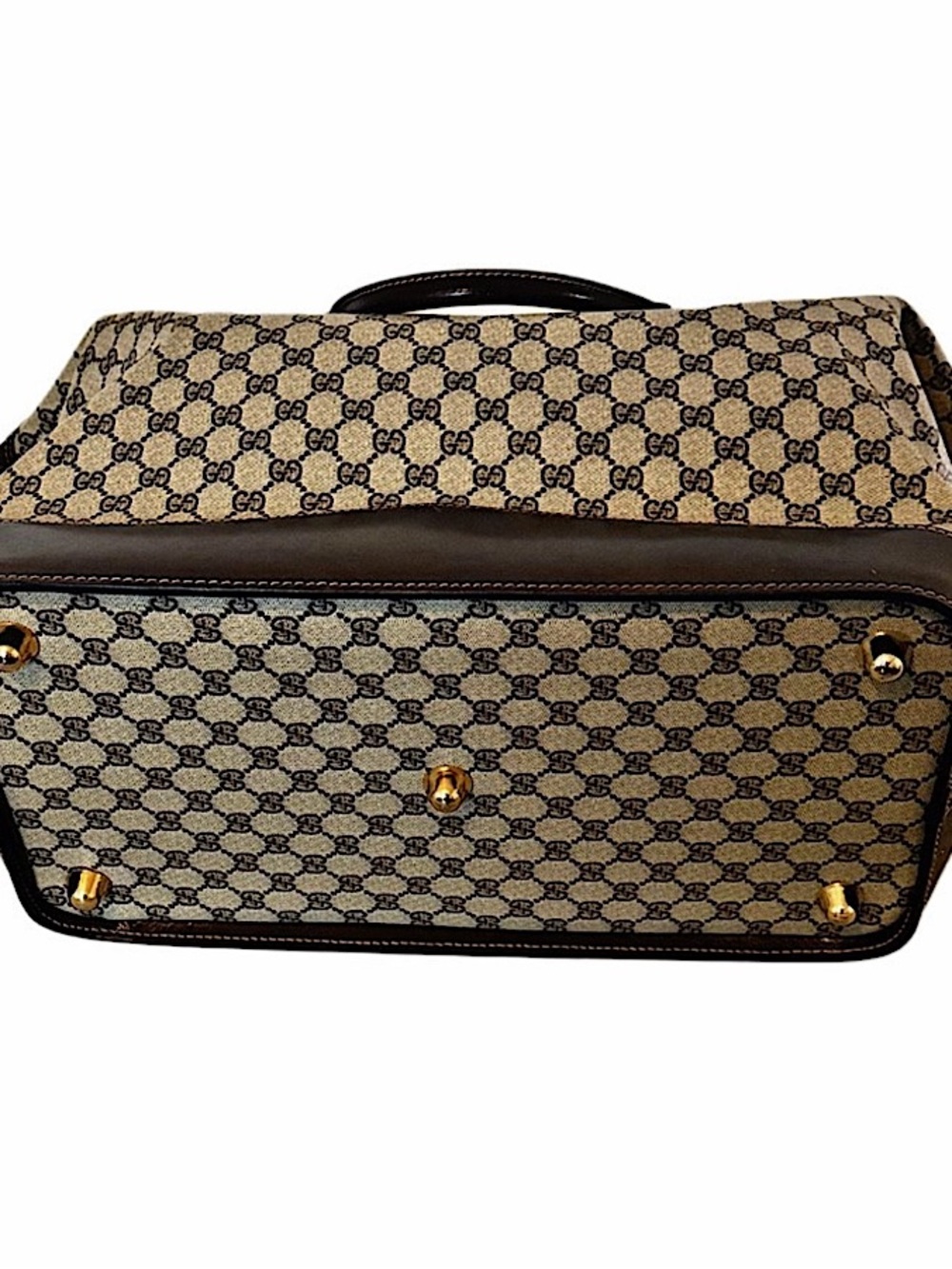 Authentic Gucci Vintage Doctor Style Travel Bag - Picture 6 of 7